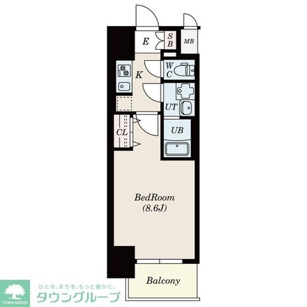 S-RESIDENCE金山Westの物件間取画像